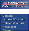 Express Polymer Letters雜志封面